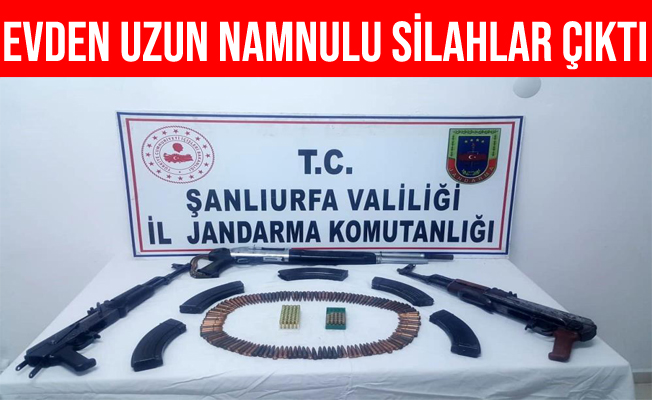 Şanlıurfa Suruç’ta Uzun Namlulu Silahlar Ele Geçirildi