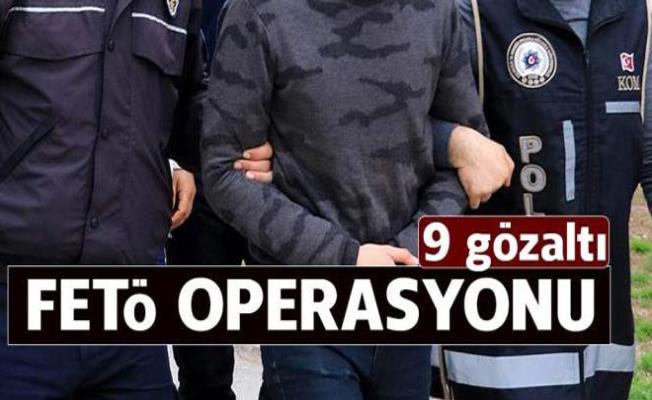 Tekirdağ'da FETÖ operasyonu: 9 gözaltı