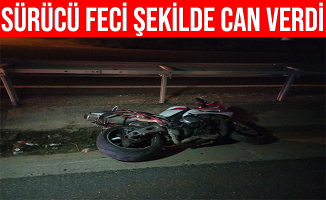Tekirdağ'da Motosiklet Kazası: Sürücü Feci Şekilde Can Verdi