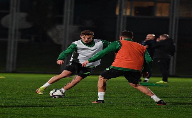 Bursaspor, Manisa FK maçı hazırlıklarına başladı