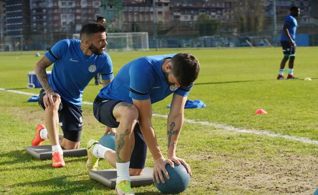 Çaykur Rizespor’da Göztepe hazırlıkları sürdürüyor