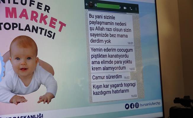 CHP Nilüfer bebek market sonuç raporu açıklandı