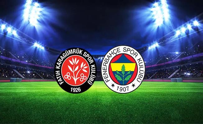 Fatih Karagümrük: 1 - Fenerbahçe: 1