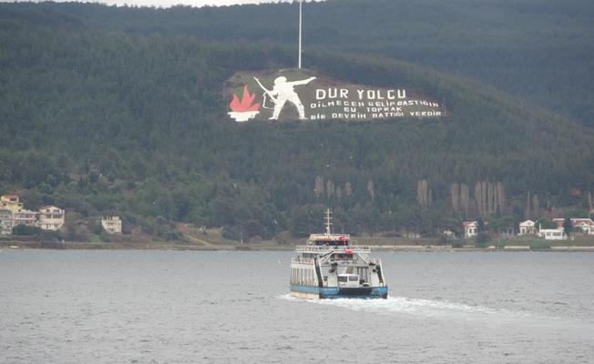 Gökçeada ve Bozcaada’ya bazı feribot seferleri iptal edildi