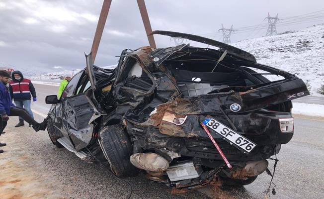 Kahramanmaraş’ta trafik kazası: 1 asker öldü