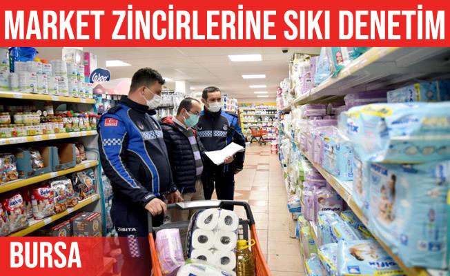 Mustafakemalpaşa'da market zincirlerine denetim