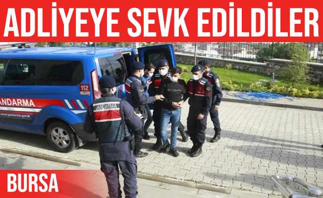 Orhangazi'deki cinayetinin şüphelileri adliyeye sevkedildi