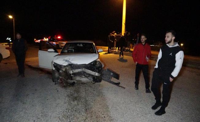 Antalya'da akollü sürücü zincirleme kazaya sebep oldu