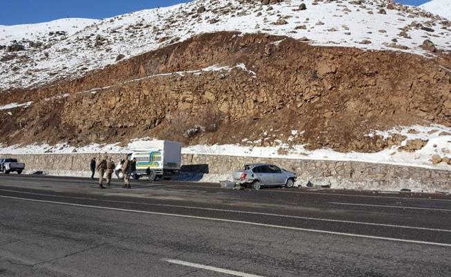 Bingöl’deki trafik kazasında 3 kişi yaralandı