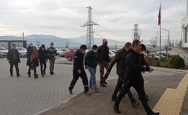 Bursa'daki kablo hırsızları Gemlik'te yakalandı