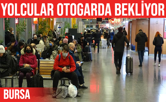 Bursa Otogarı Tıklım Tıklım Doldu