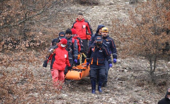 Eskişehir'de kayıp avcının cansız bedenine ulaşıldı