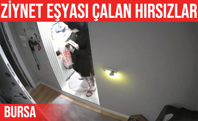 İnegöl'de ziynet eşyası çalan kadın hırsızlar kameralarda