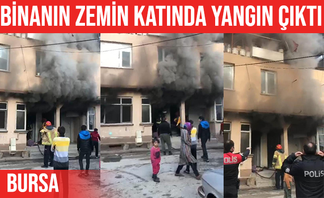 İnegöl Yenice'de çıkan yangın korkuttu