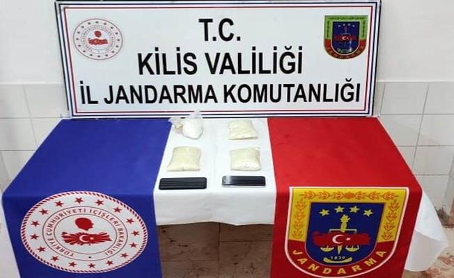 Kilis'teki uyuşturucu operasyonunda 2 kişi tutuklandı