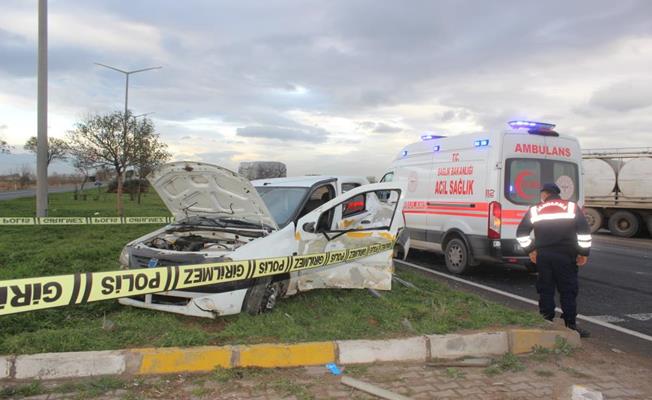 Manisa’da tır ile otomobil çarpıştı: 1 ölü