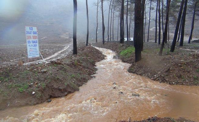 Marmaris dolu yağışı sonrası yaralarını sarıyor