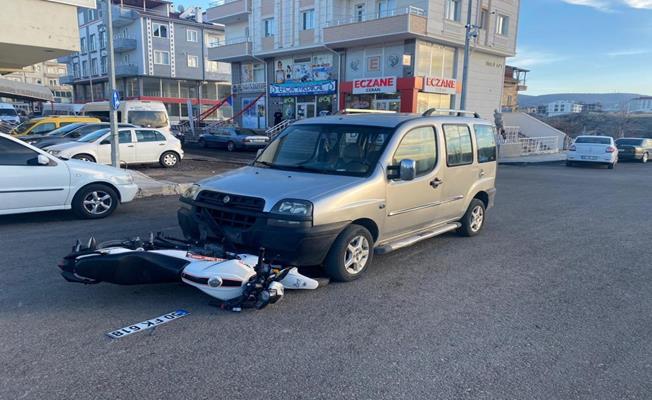 Nevşehir'de otomobil ile motosiklet çarpıştı: 1 yaralı