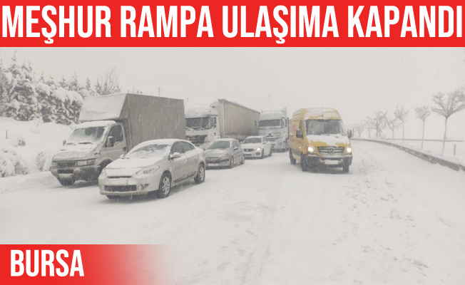 Süpürgelik Rampası Kar Sebebiyle Durma Noktasına Geldi