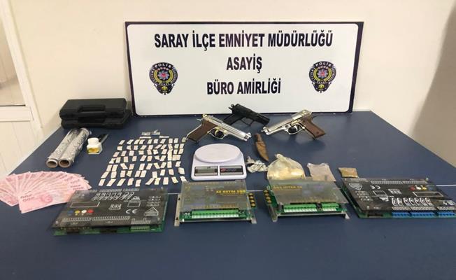 Tekirdağ'da uyuşturucu, hırsızlık ve kalpazanlığa darbe