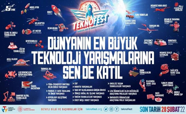 TEKNOFEST 2022’nin başvuruları başladı