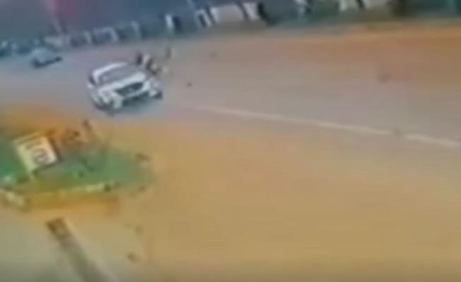 Gaziantep'te Hasan Öztürk'ün kaza görüntüleri ortaya çıktı
