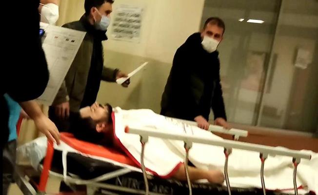 İnegöl'de asansör boşluğuna düşen adam ağır yaralandı