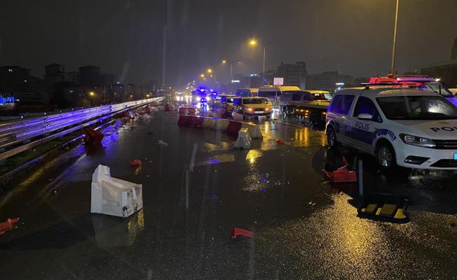 Maltepe’de aynı noktada 2 trafik kazası