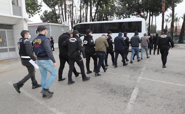 Mersin merkezli fuhuş operasyonunda 9 gözaltı