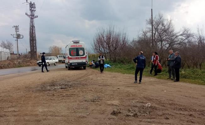 Ödemiş'te kamyonun çarpıp kaçtığı kişi olay yerinde can verdi