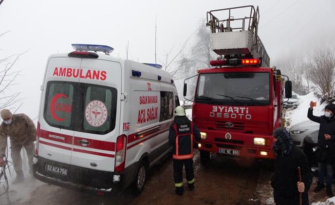 Ordu'da 8 aylık Yaman bebek ve abisi yanarak can verdi