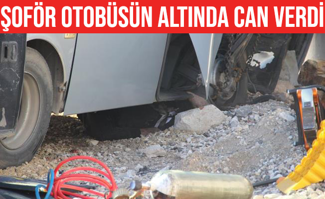 Şanlıurfa’da halk otobüsü AFAD aracı ile çarpıştı