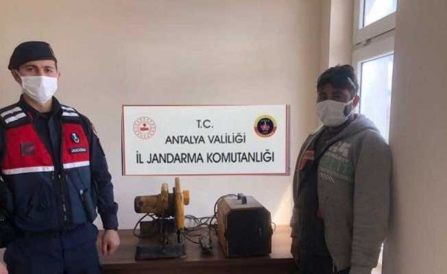 10 bin TL’lik inşaat malzemesi çalan şüpheli yakalandı