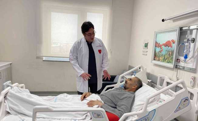 56 yaşındaki adama başarılı kapalı bypass operasyonu: 2 günde sağlığına kavuştu