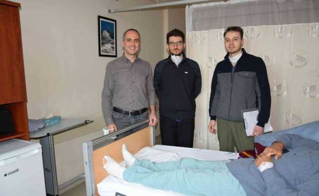 71 yaşındaki hasta Düzce Üniversitesi hastanesinde şifa buldu