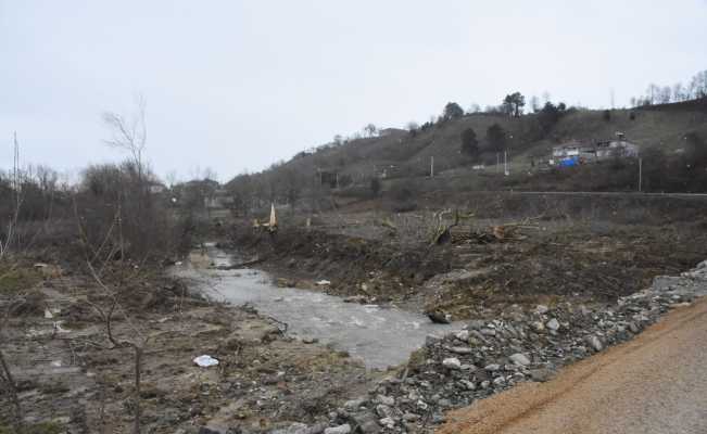 Abalı Çayı Köprüsü onarıldı