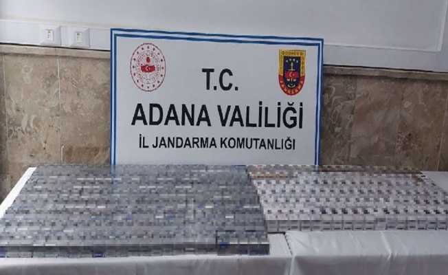 Adana’da 790 paket kaçak sigara ele geçirildi