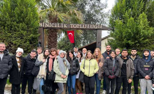 ADÜ Veteriner Fakültesi Polonyalı öğrenci topluluğunu ağırladı