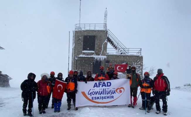 AFAD’tan eksi 25 derecede anma töreni