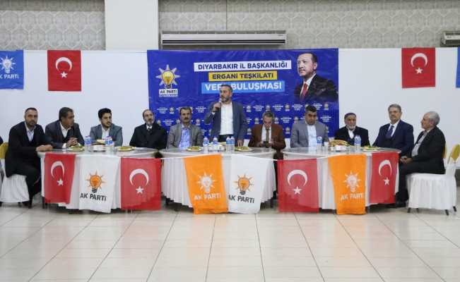 AK Parti Diyarbakır Teşkilatı, partililerle bir araya gelmeye devam ediyor
