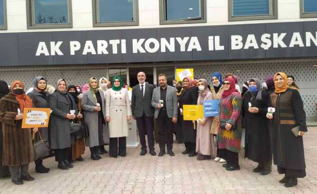 AK Parti İl Kadın Kolları 8 Mart Dünya Kadınlar Günü’nü kutladı