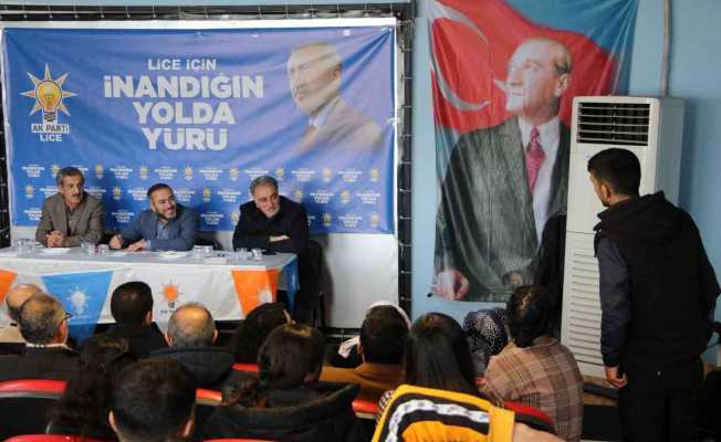 AK Parti Lice’ye çıkarma yaptı