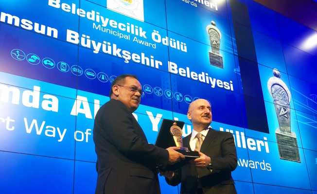 ‘Akıllı Şehir Trafik Güvenliği Projesi’ne ödül