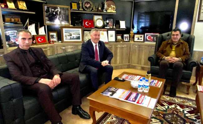 Alihanoğlu ve ekibi, Başkan Demir’le buluştu