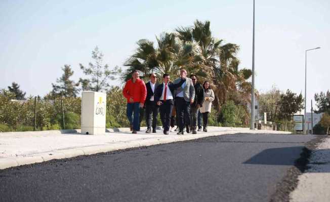 Altyapısı tamamlanan cadde ve sokaklarda çalışmalar hızlandı