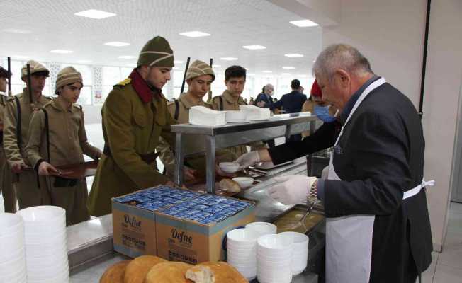 Amasya Belediyesi’nde günün yemeği: Çanakkale menüsü