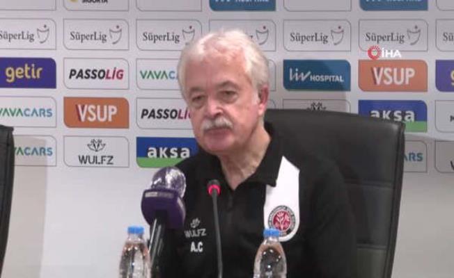 Atılay Canel: "Futbol oynamak istedik ama rakip defansa gömüldü, yerde yattılar"