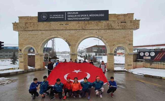 Atletler kurtuluşa koştu