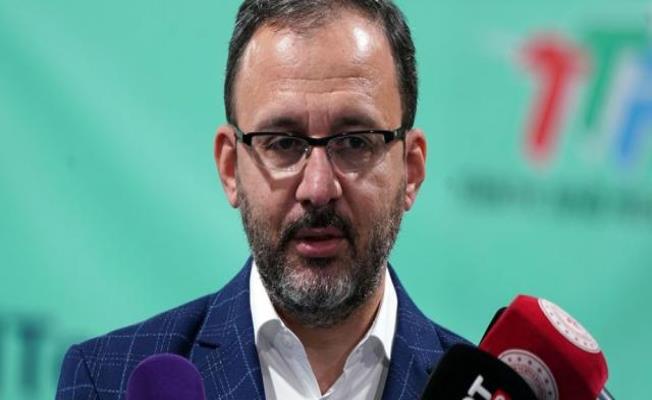 Bakan Kasapoğlu'ndan milli sporcu Özsoy ve beraberindekiler için taziye mesajı