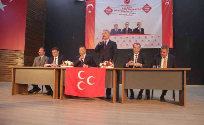 Balıkesir’de "Adım Adım 2023, İlçe İlçe Anlatma ve Aydınlatma" toplantısı yapıldı